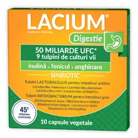 Lacium Digestie 50 miliarde UCF, 10 capsule, Zdrovit