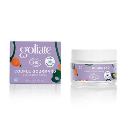 Lubrifiant intim&ulei pentru masaj cu aroma de cocos, 50 ml, Goliate