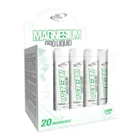 Magneziu lichid cu aroma de lamaie Magnesium Pro Liquid, 20 monodoze, Pro Nutrition