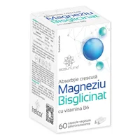 Magneziu Bisglicinat, Helcor | 60 capsule
