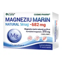 Magneziu Marin, 682 mg, 30 capsule, Cosmo Pharm