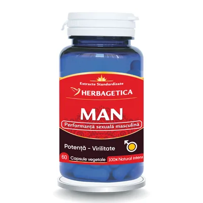Man, Herbagetica | 30 capsule