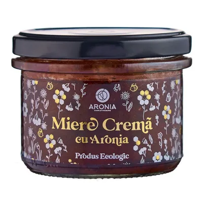 Miere crema cu Aronia, 220g, Aronia Charlottenburg