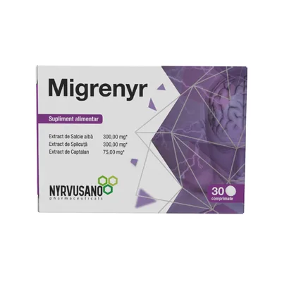 Migrenyr, 30 comprimate, Nyrvusano