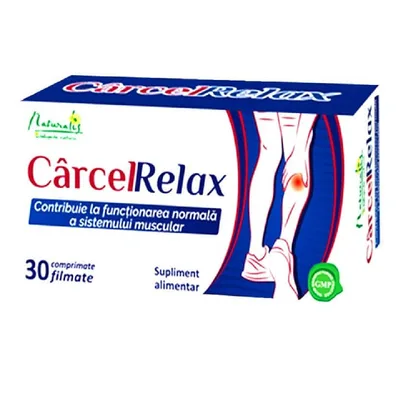 CarcelRelax, 30 comprimate, Naturalis