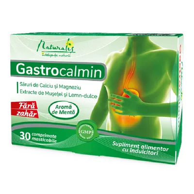 Gastrocalmin, 30 comprimate, Naturalis