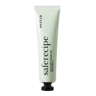Crema pentru fata si corp cu protectie solara SPF 50+ Saferecipe Face & Body Cooling Sun, 100 ml, Pestlo