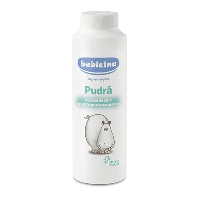Pudra cu oxid de zinc, 75g, Bebicina