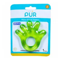 Inel gingival cu apa +6 luni Verde Inchis, 1 bucata, PUR