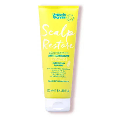 Sampon anti-matreata cu enzyme din fructe Scalp Restore, 250ml, Umberto Giannini