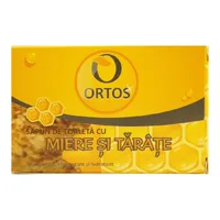 Sapun cu miere si tarate, 100g, Ortos