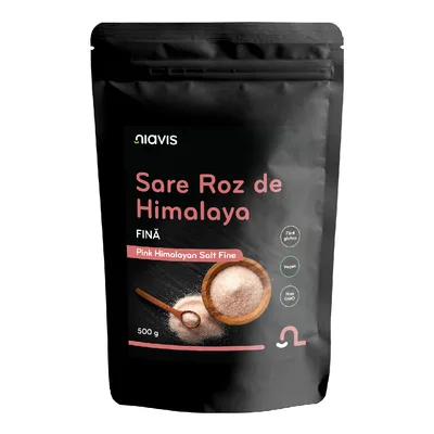 Sare Roz de Himalaya Fina, 500g, Niavis