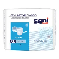 Chilot elastic absorbant Active Classic, Extra Large, Seni | 10 bucati
