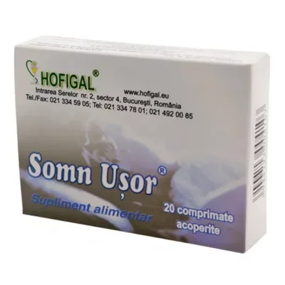 Somn Usor, 20 capsule, Hofigal