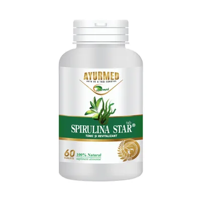 Spirulina Star, 60 tablete, Ayurmed