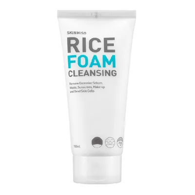 Spuma de curatare cu Orez, 150 ml, Skinmiso