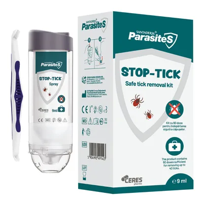 Set pentru extragerea capuselor Stop Tick, 9 ml, Parasites
