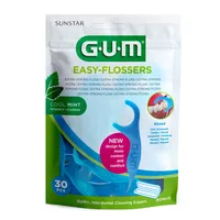 Ata dentara Easy Flossers, 30 bucati, Sunstar Gum