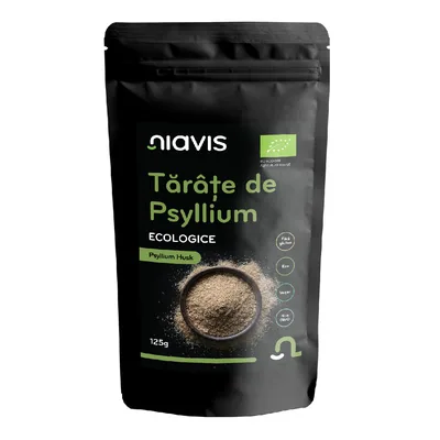 Tarate Bio de Psyllium, 125 g, Niavis