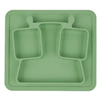 Tava anti-alunecare pentru mancare, 1 bucata, Badabulle