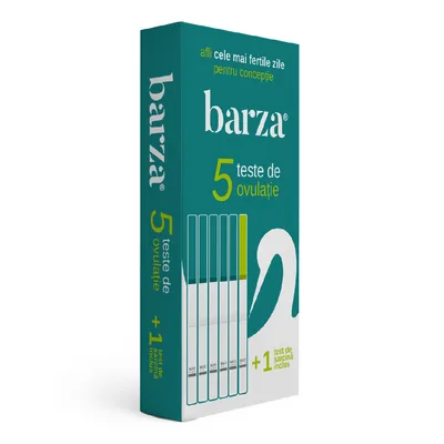Test de ovulatie, 5 benzi + 1 Test de sarcina, Barza