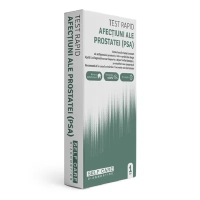 Test rapid afectiuni ale prostatei (PSA) Self Care, 1 bucata, Barza