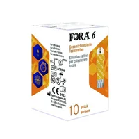Teste colesterol 6, 10 bucati, Fora