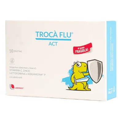 Troca Flu Act, 10 plicuri, Laborest Italia