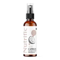 Ulei de cocos fractionat Caprilis, 100ml, Nutrific