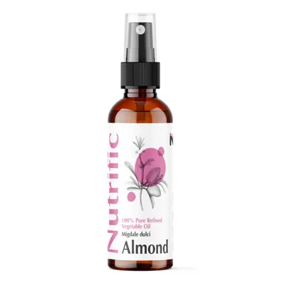 Ulei pur de migdale dulci, 100ml, Nutrific