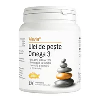Ulei de peste Omega 3, 120 capsule, Alevia