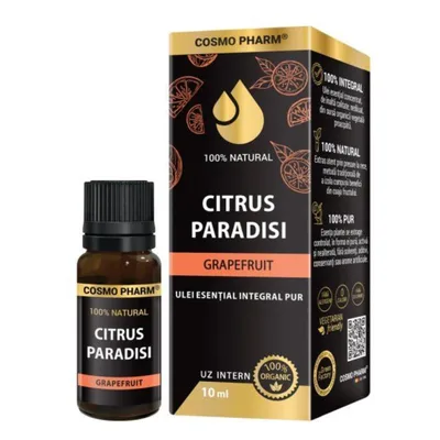 Ulei Esential de Grapefruit, 10ml, Cosmo Pharm