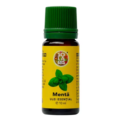 Ulei esential de menta, 30ml, Solaris