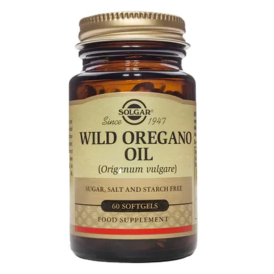Ulei de oregano salbatic, 60 capsule moi, Solgar