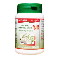 Usturoi paducel vasc, 40 capsule, Favisan