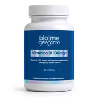 Vitamina B1, 100 mg+, 30 capsule, Biome