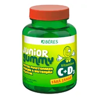 Vitamina C + D3 Junior Gummy, 20 comprimate gumate, Beres