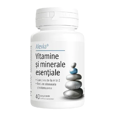 Vitamine si minerale Forte, 15 plicuri, Alevia