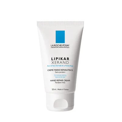 Crema reparatoare pentru maini foarte uscate Lipikar Xerand, 50ml, La Roche-Posay